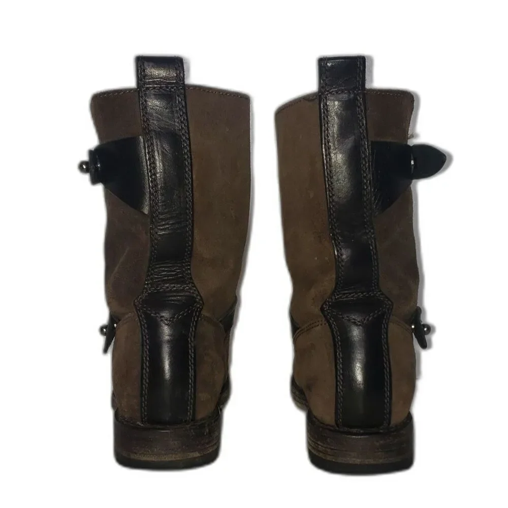 rag & bone Brown Suede Ankle Boots Size 37